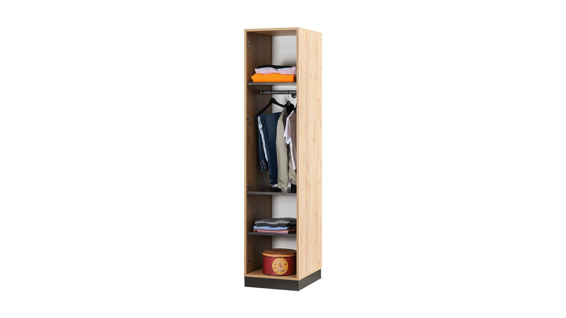 Armoire à porte simple en bois Boss - Afbeelding 4