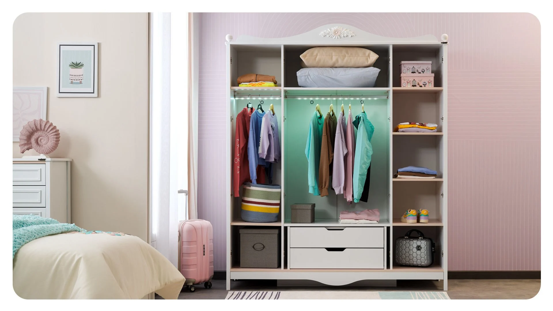 Tiroir optionnel pour armoire Alya - Afbeelding 3