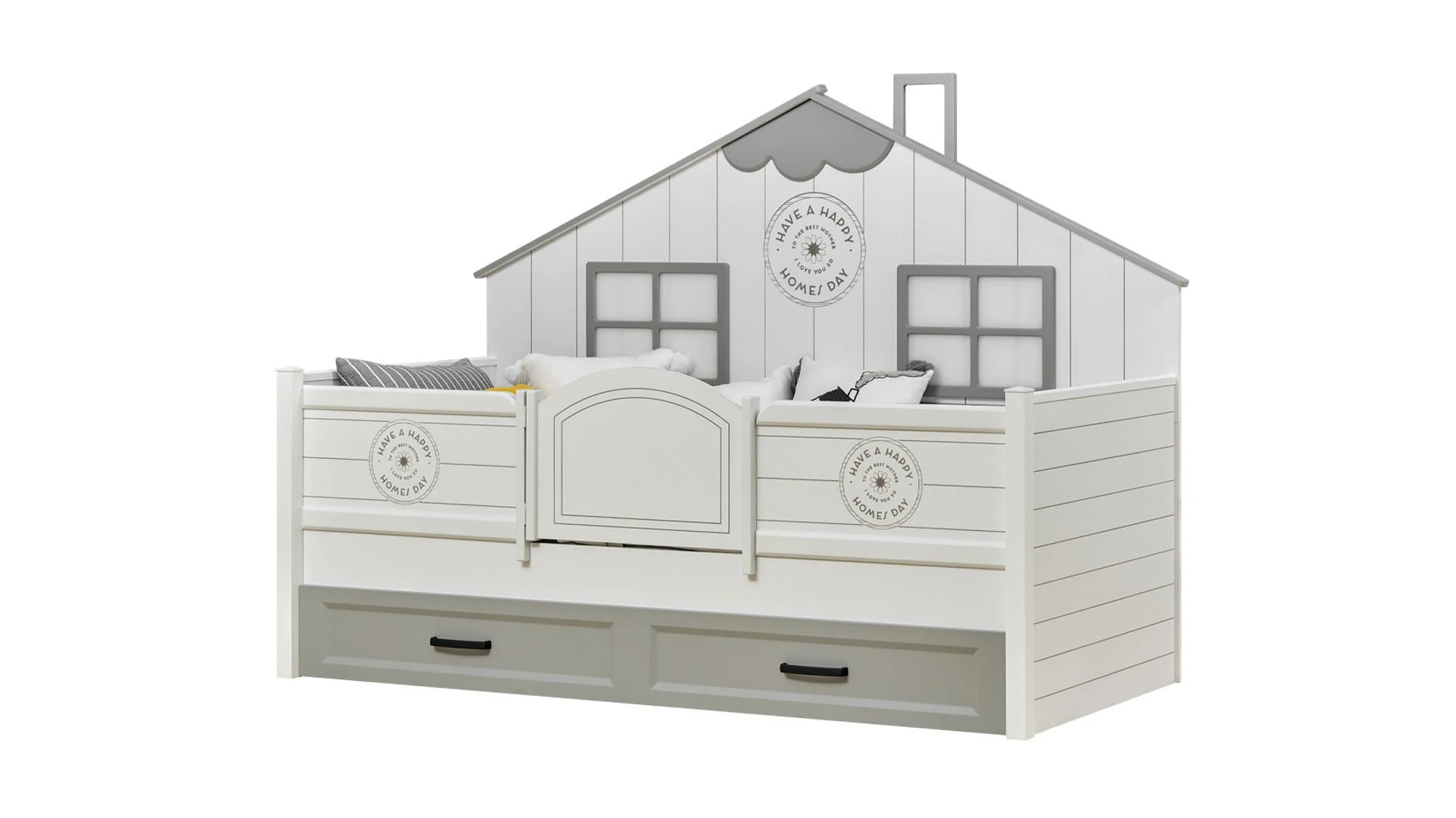 Lit inférieur Tina Montessori 90*190 - Afbeelding 2