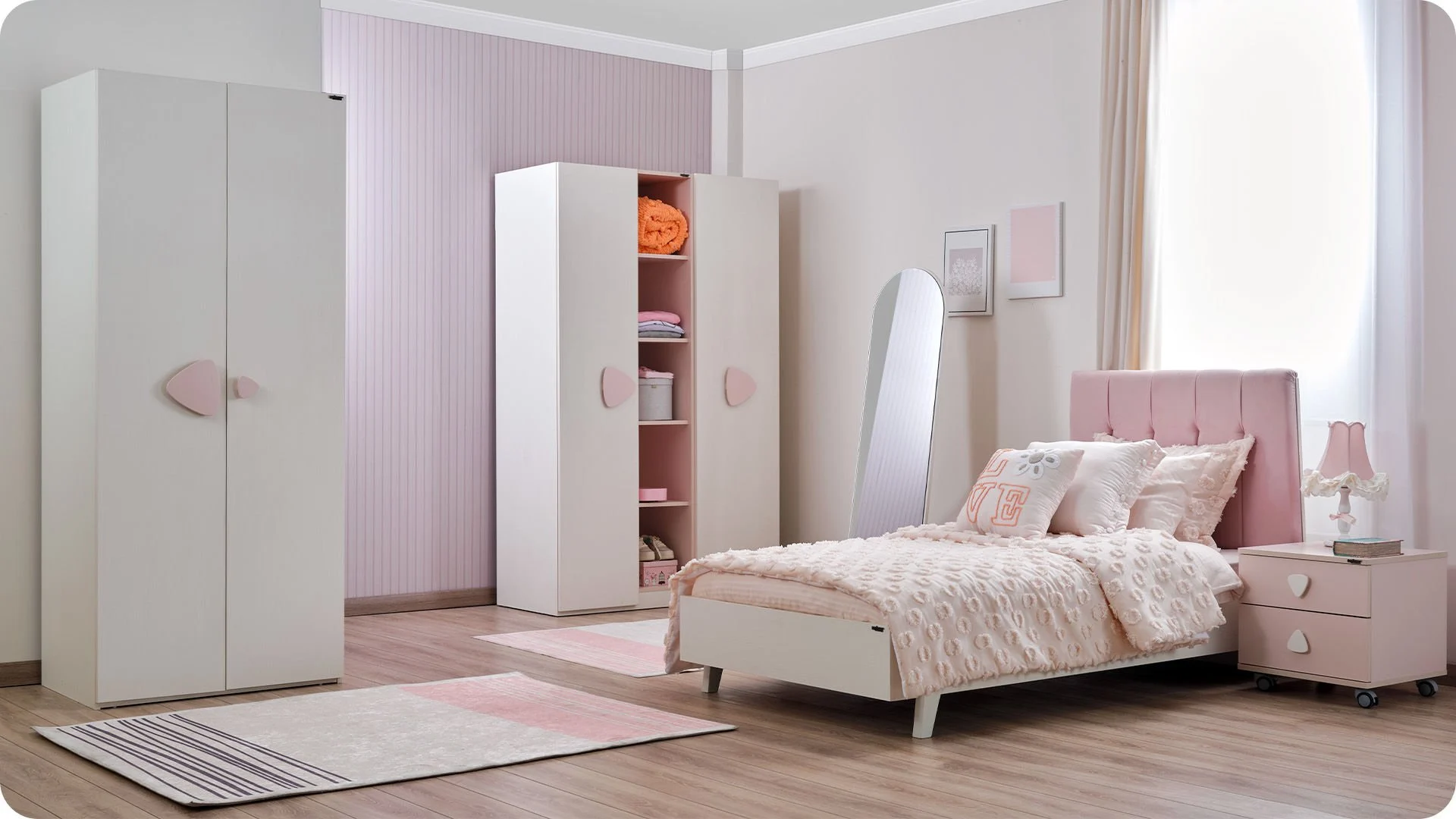 Armoire 2 portes Nora - Afbeelding 4