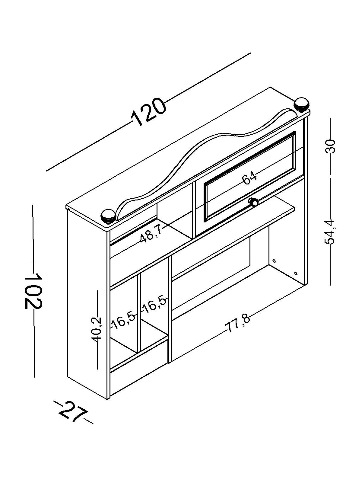 Module de table d'étude Alya - Afbeelding 2