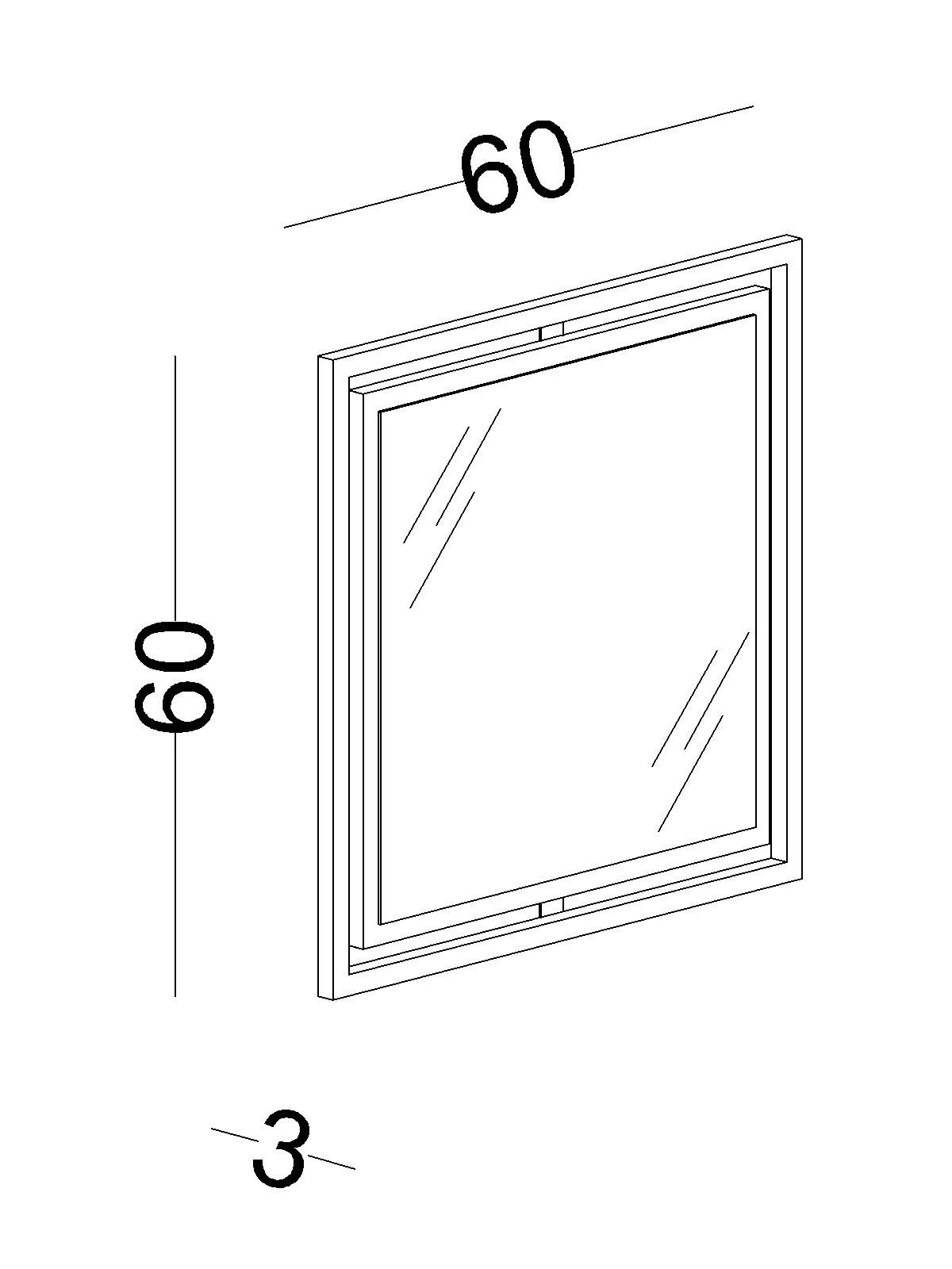 Miroir de commode Boss - Afbeelding 2