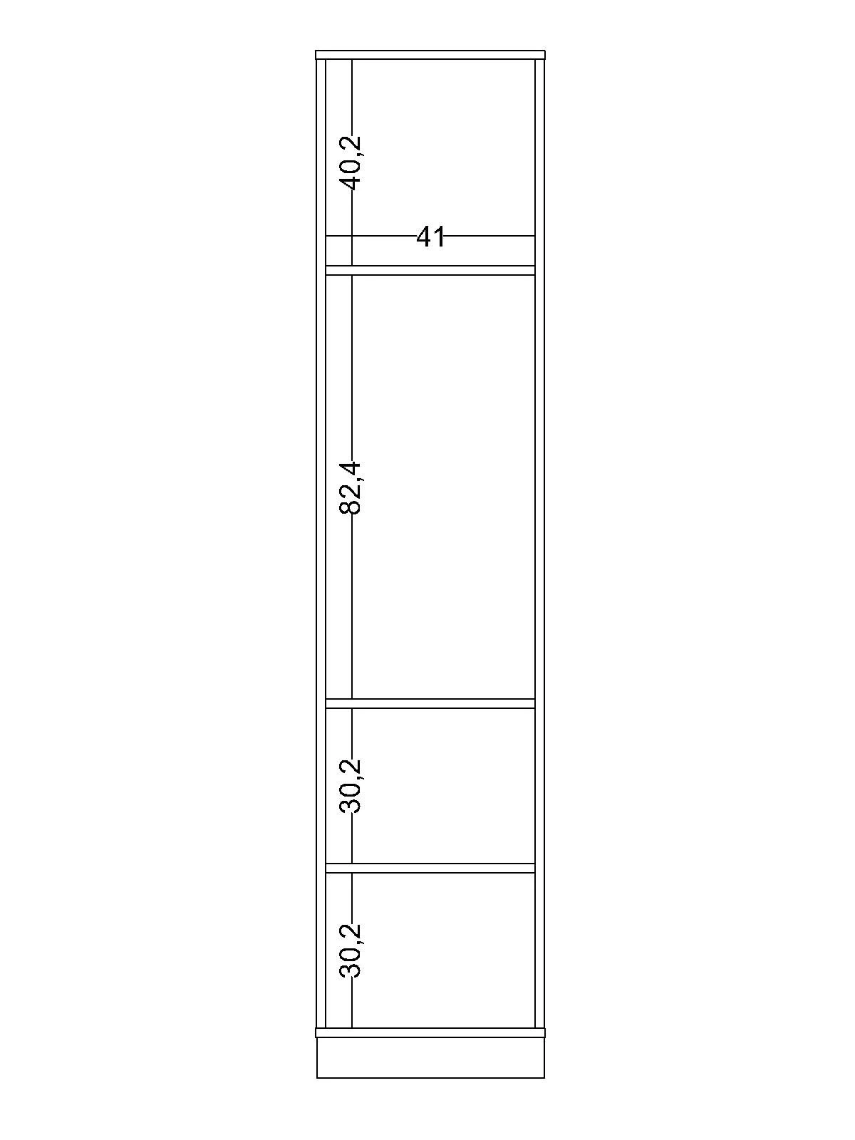 Armoire à porte simple en bois Boss - Afbeelding 2