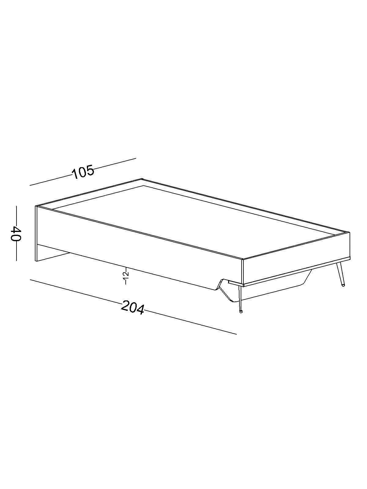Base froide 100*200 - Afbeelding 2