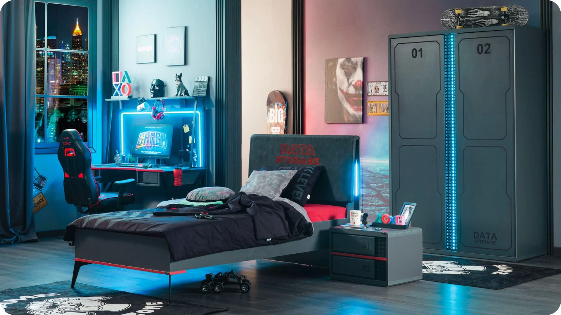 Sommier Arcade 100X200 - Afbeelding 4