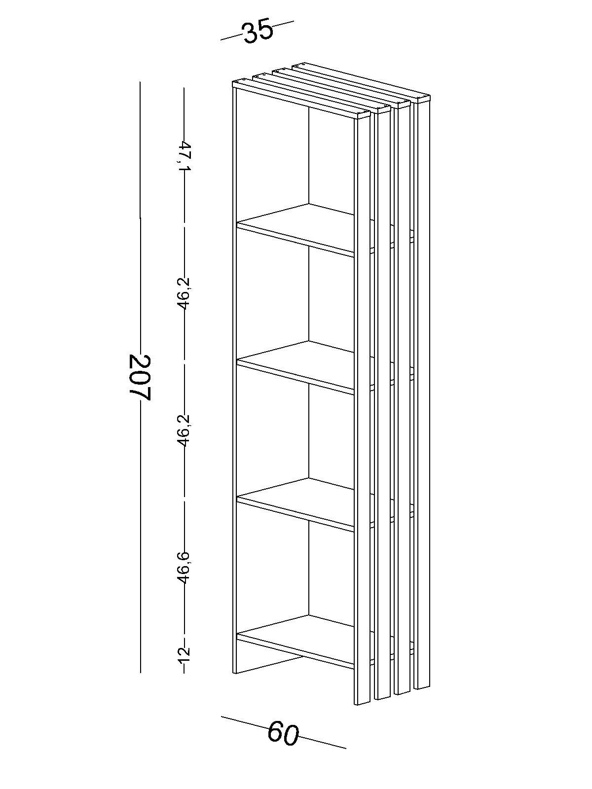 Bibliothèque optionnelle Huga - Afbeelding 2
