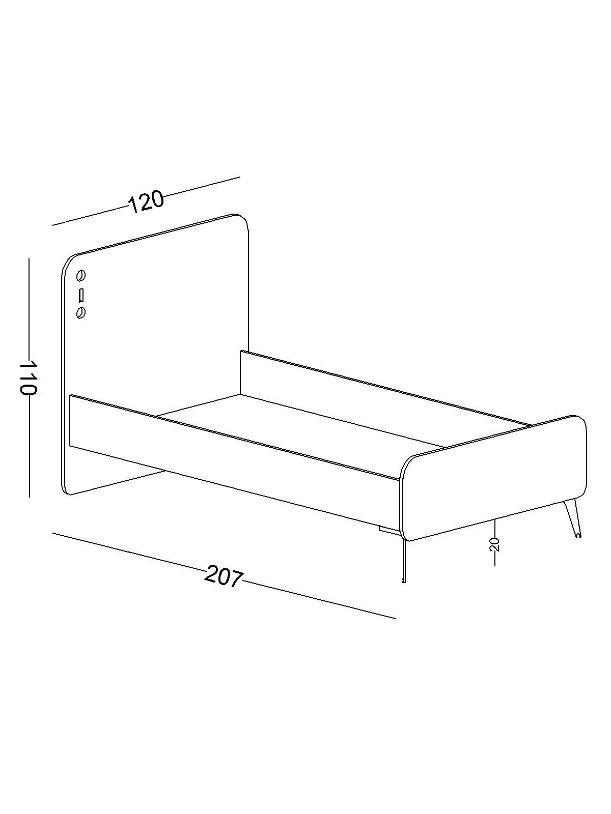 Lit Campus 100X200 - Afbeelding 2