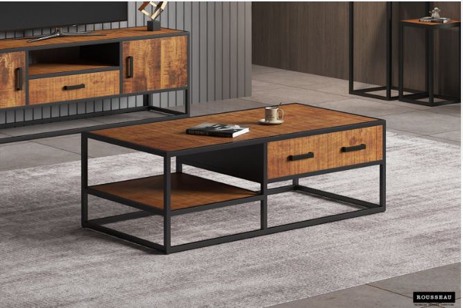 Rousseau table basse madere 120 cm - Afbeelding 7