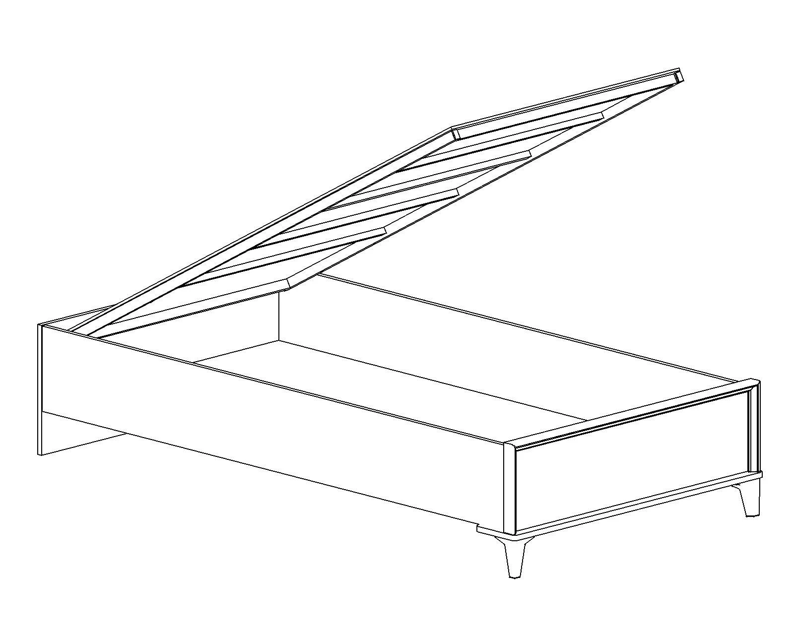 Base Tina 100X200 - Afbeelding 3
